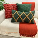 Kit de Almofadas Corda de Macrame Artesanal Estilo Boho - House Prime