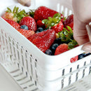 Kit 4 Organizadores Geladeira 2,2L | Cesto Removível - House Prime Brasil