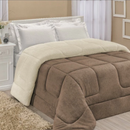 Coberdrôm Dupla Face com Sherpa| Queen Sherpa Macio - House Prime Brasil