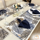 Kit 18 Peças Jogo Americano com Guardanapos e Argolas - House Prime Brasil