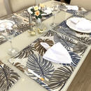 Kit 18 Peças Jogo Americano com Guardanapos e Argolas - House Prime Brasil