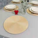 Sousplat Redondo com Acabamento Elegante - House Prime Brasil