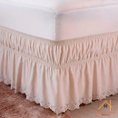 Saia para Cama Box Elegante King | House Prime Brasil