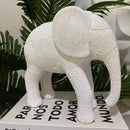 Escultura Rústica de Elefante | House Prime Brasil