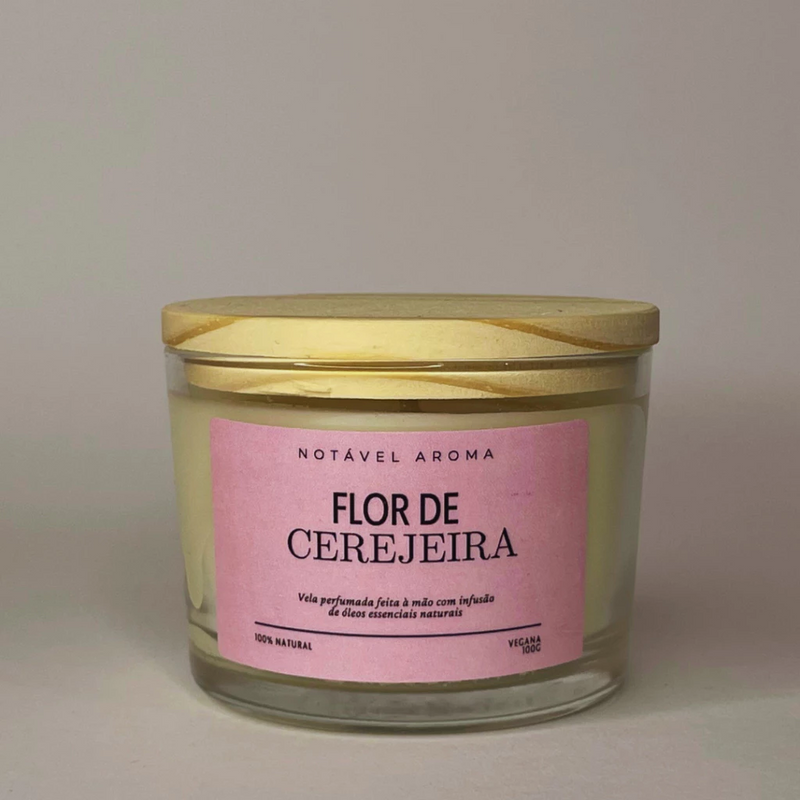 Vela Aromática com Óleos Essenciais – House Prime Brasil