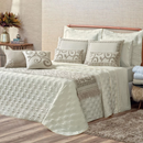 Kit 5 Peças Cobre Leito 180 Fios - House Prime Brasil