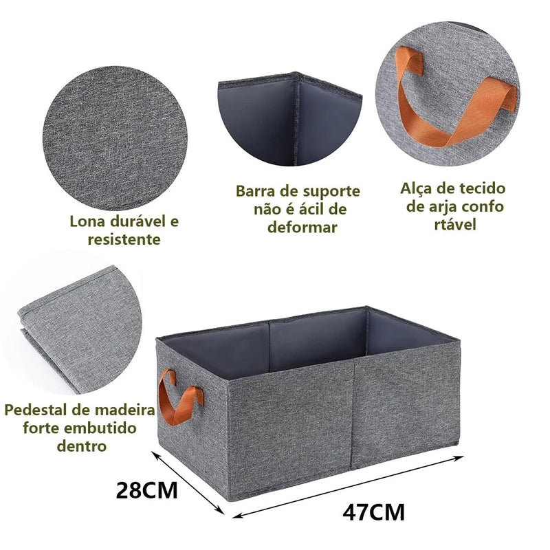 Caixa Organizadora de Roupas - Compre 1 LEVE 2