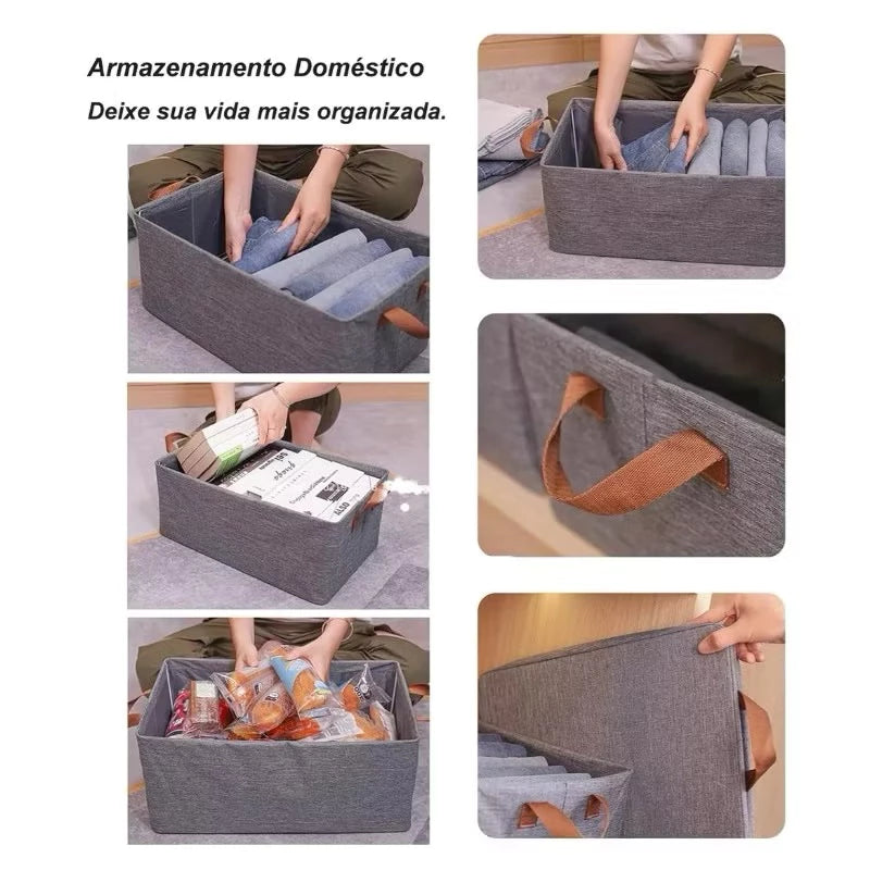Caixa Organizadora de Roupas - Compre 1 LEVE 2