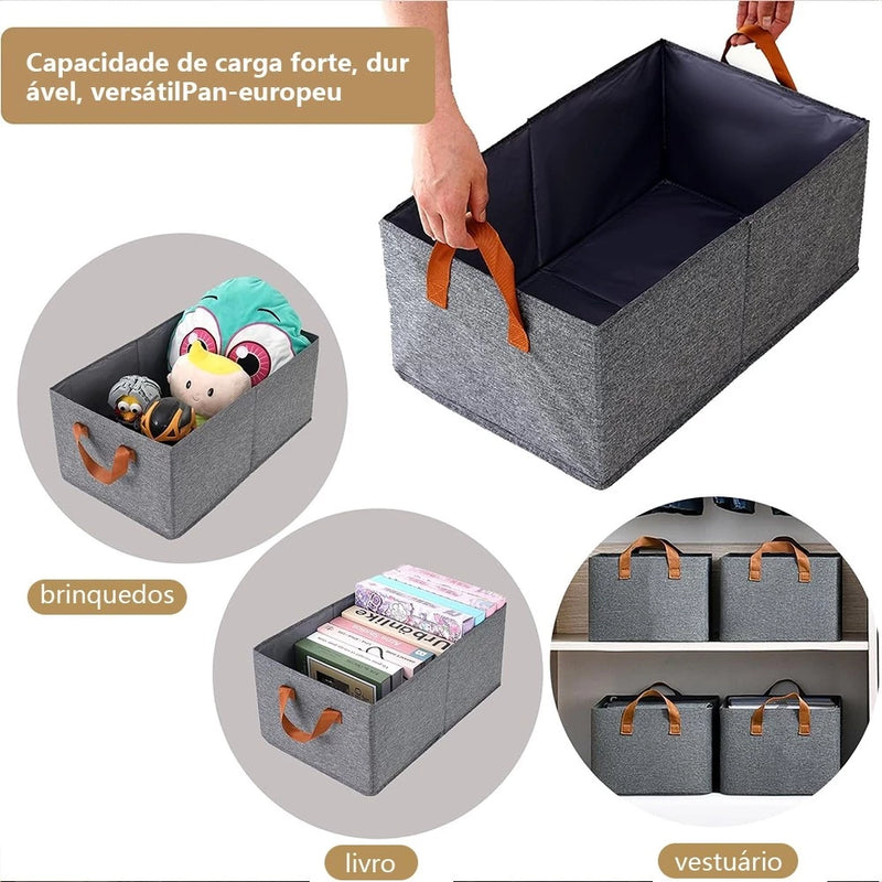 Caixa Organizadora de Roupas - Compre 1 LEVE 2