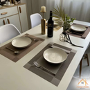 Kit Jogo Americano Metalizado - House Prime Brasil