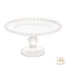 Prato Coração com Pé de Cristal 19,5cm | House Prime Brasil