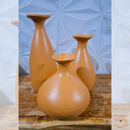 Trio de Vasos Garrafa Cerâmica – House Prime Brasil