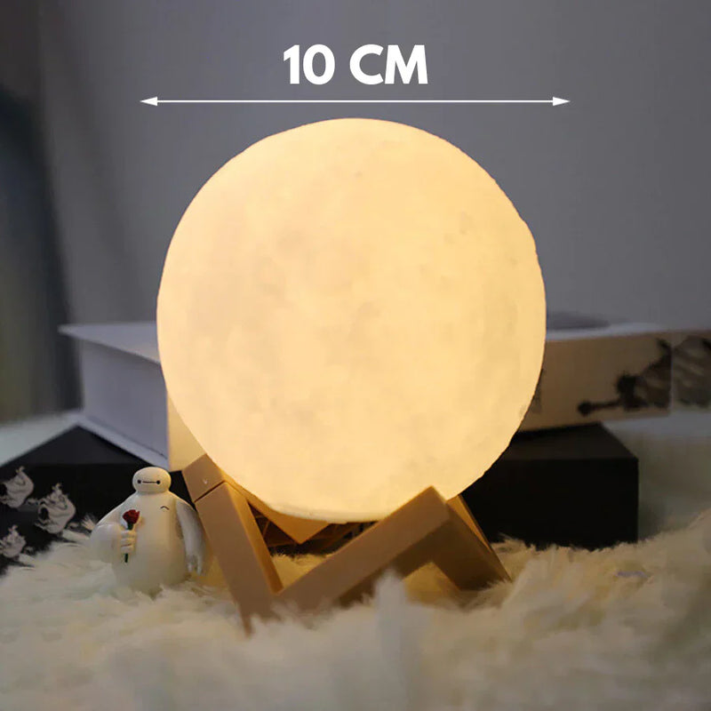 Luminária Lua Cheia 3D – House Prime Brasil