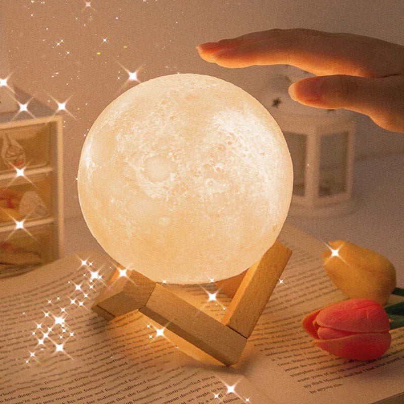 Luminária Lua Cheia 3D – House Prime Brasil