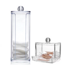 Conjunto Porta Algodão e Cotonete Acrílico | House Prime Brasil