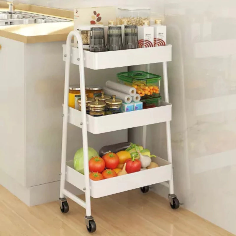 Rack Multi Nível com Rodinhas Prático