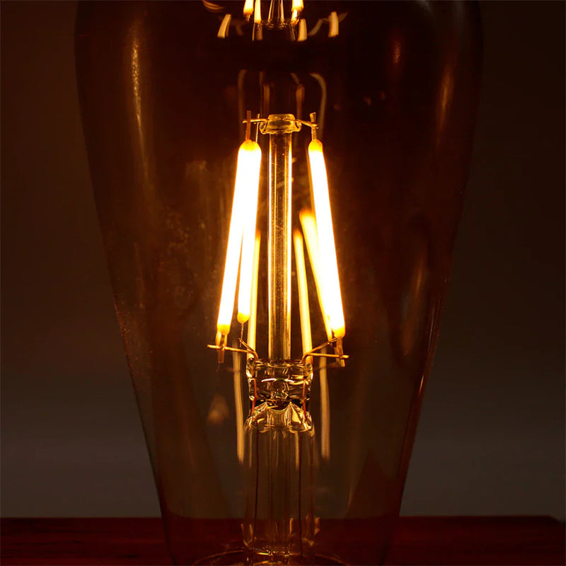Kit 3 Lâmpadas LED Retrô | Luz Quente 4W - House Prime Brasil