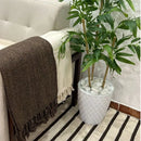 Kit Aurora - Vem 2 Mantas Grande Decorativa para Sofá