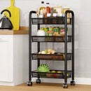 Rack Multi Nível com Rodinhas Prático