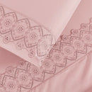 Jogo de Lençol 4 Peças Percal 200 Fios + Bordado Inglês | House Prime Brasil