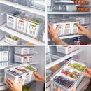 Organizador Geladeira 6,8L com 3 Cestos | House Prime Brasil