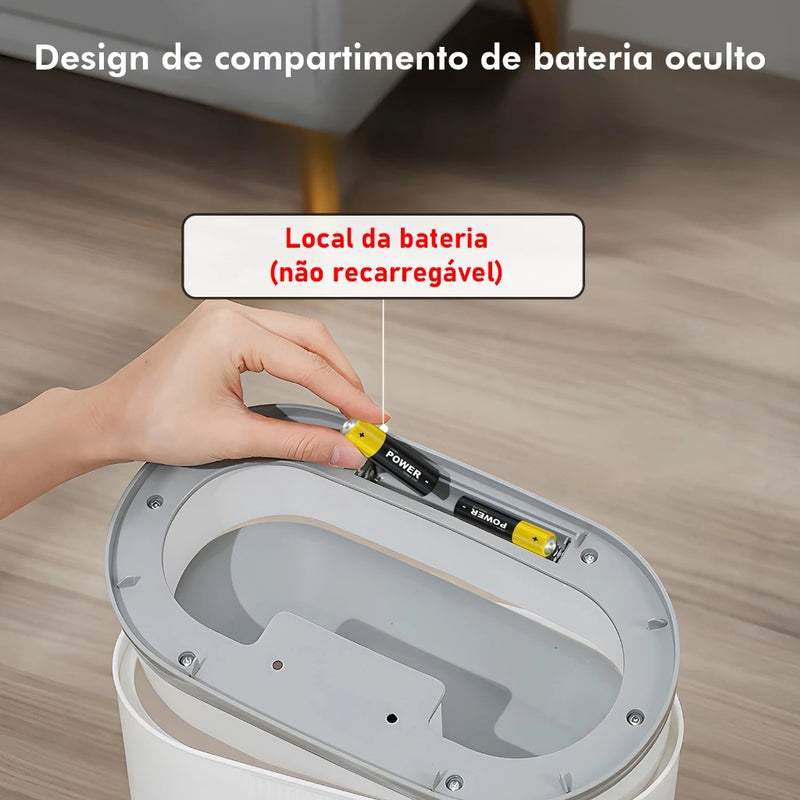 Lixeira Automática com Sensor | House Prime