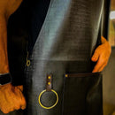 Avental Couro Churrasqueiro Impermeável | House Prime Brasil