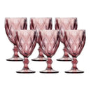 Jogo 6 Taças Vidro Diamante 300ml – House Prime Brasil