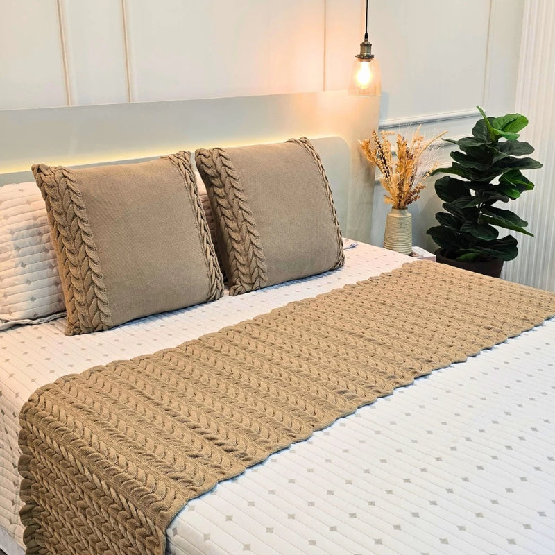 Kit Peseira Tricot com 2 Capas