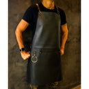 Avental Couro Churrasqueiro Impermeável | House Prime Brasil