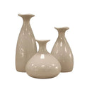 Trio de Vasos Garrafa Cerâmica – House Prime Brasil