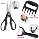 Facas Inox com Garra e Amolador | House Prime Brasil