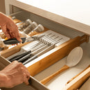 Kit 4 Divisórias de Gavetas Ajustáveis  Bambu  | House Prime Brasil