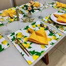 Kit 18 Peças Jogo Americano com Guardanapos e Argolas - House Prime Brasil