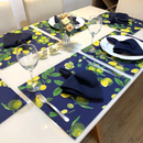 Kit 18 Peças Jogo Americano com Guardanapos e Argolas - House Prime Brasil