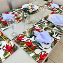 Kit 18 Peças Jogo Americano com Guardanapos e Argolas - House Prime Brasil