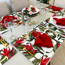 Kit 18 Peças Jogo Americano com Guardanapos e Argolas - House Prime Brasil