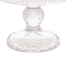 Prato Coração com Pé de Cristal 19,5cm | House Prime Brasil