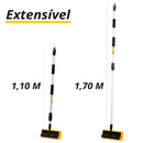 Vassoura Cabo Extensível com Jato de Água