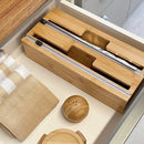 Porta Rolos de Bambu