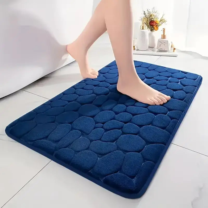 Tapete para banheiro antiderrapante absorvente