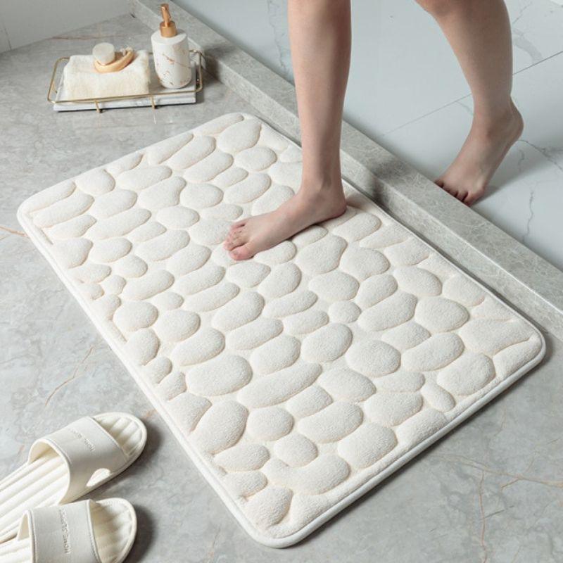 Tapete para banheiro antiderrapante absorvente