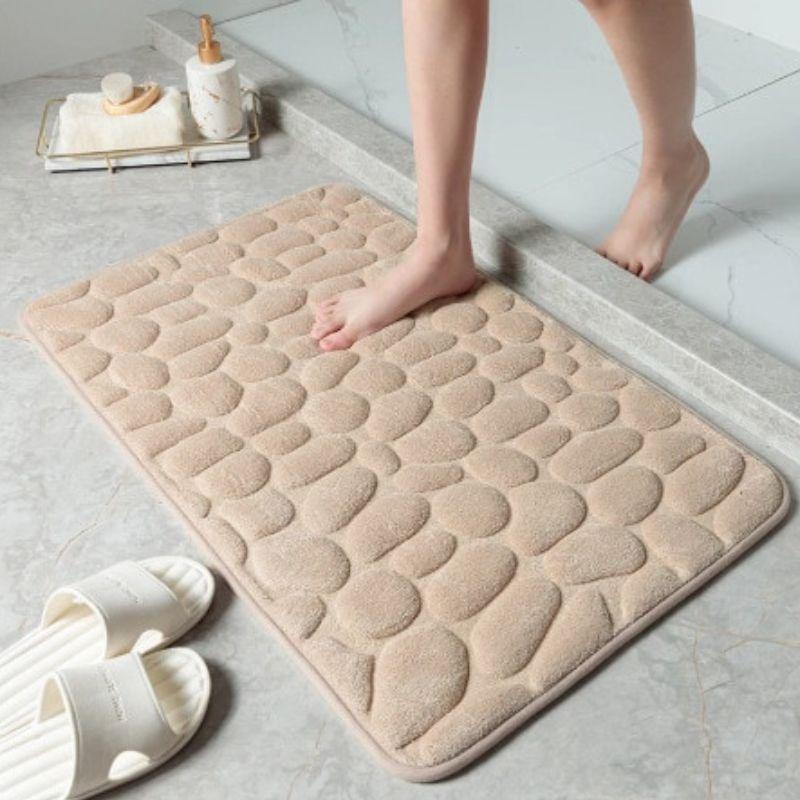 Tapete para banheiro antiderrapante absorvente