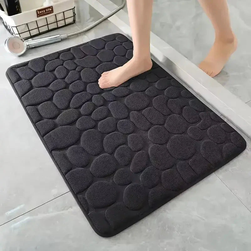 Tapete para banheiro antiderrapante absorvente